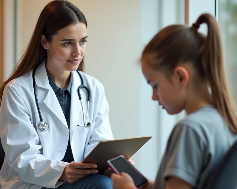 Flux_Dev_A_concerned_child_psychologist_or_pediatrician_in_a_w_1 (1) Flux_Dev_A_concerned_child_psychologist_or_pediatrician_in_a_w_1 (1)
