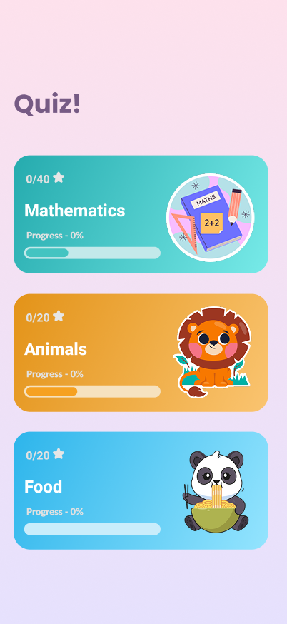 Focus Fun app features like screen timer and learning games