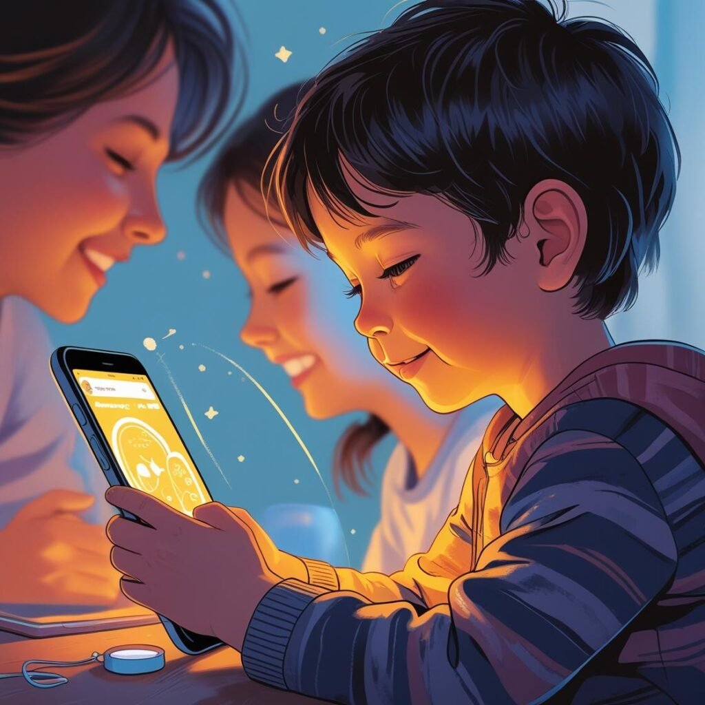 child screen impact