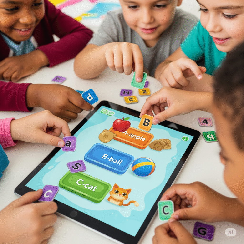 Focus Fun educational game helping children build phonemic awareness