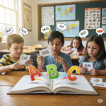 Fun English learning Class 1 subjects with phonics flashcards